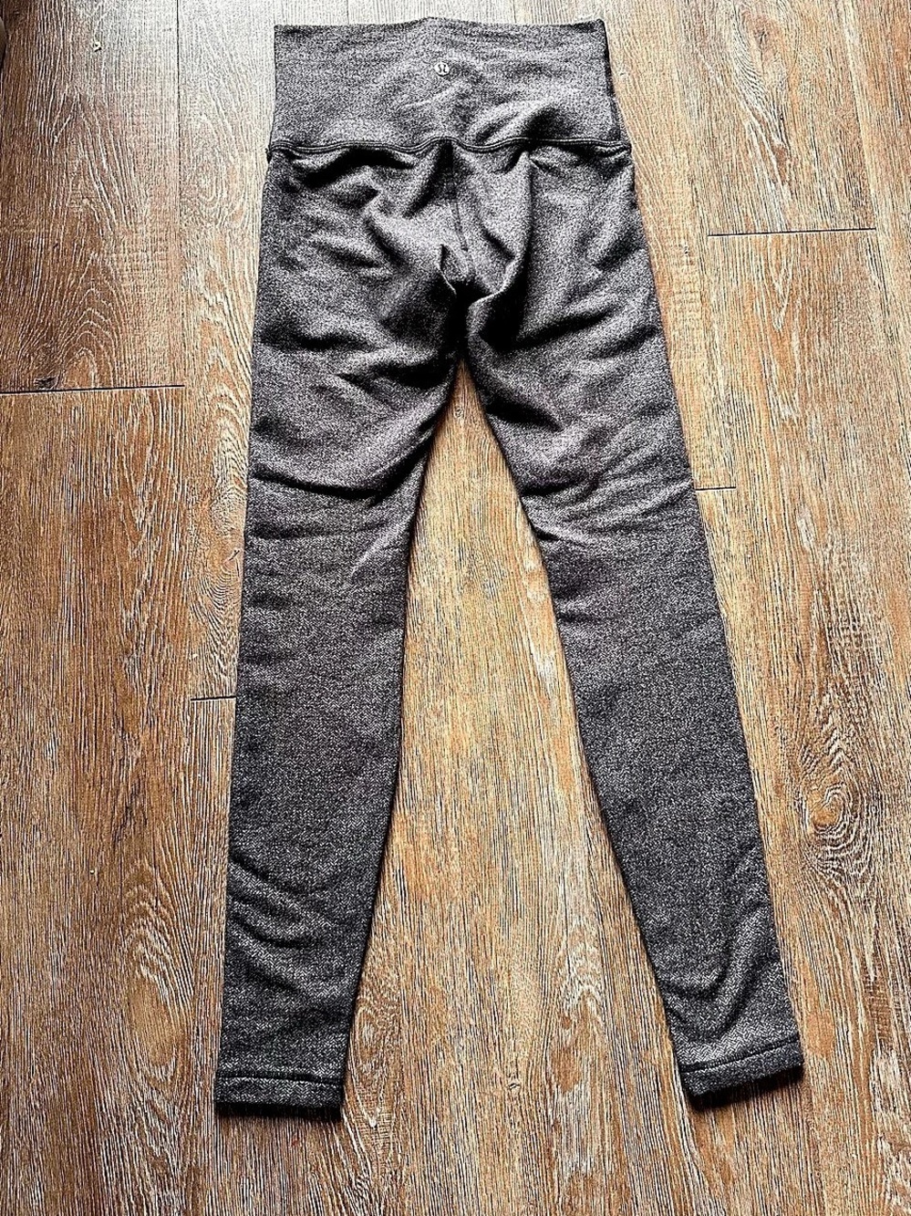 lululemon Align Pant Super High-Rise 28" Houndstooth Leggings Gray Size 4